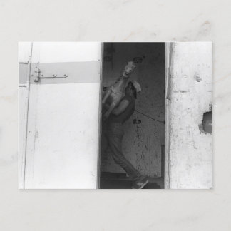 Carrying the Horse Postcard