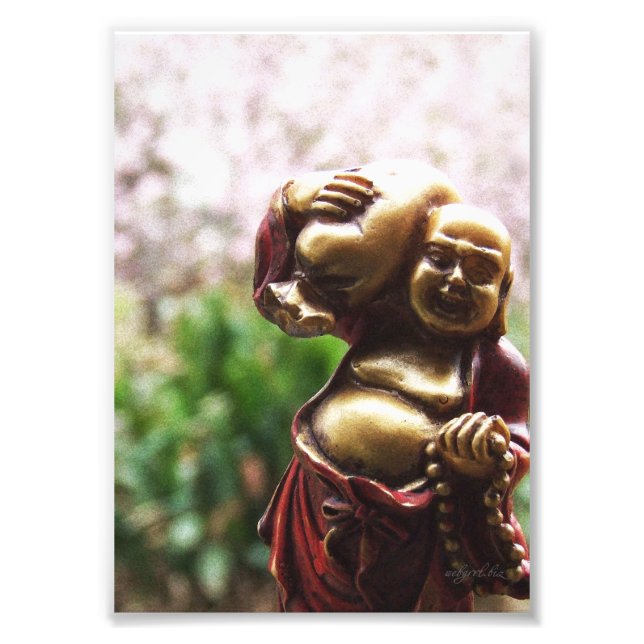 Carrying the Load Buddha Photo Print (Front)