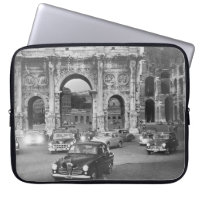 Cars and ancient monuments Rome Italyvintage, ital