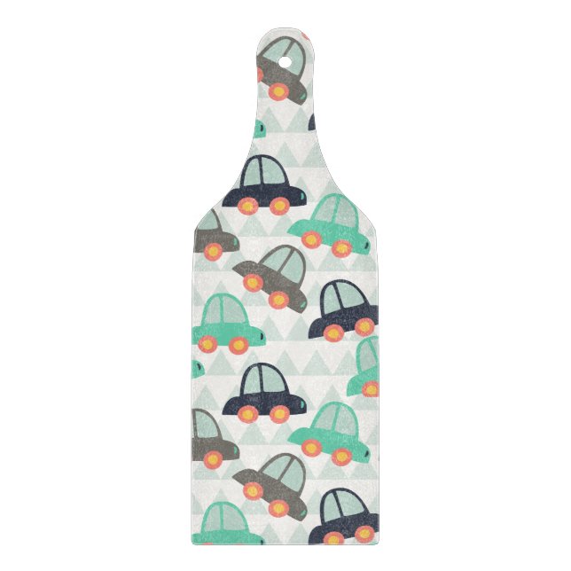 Cars and More Cars Cutting Board (Front)