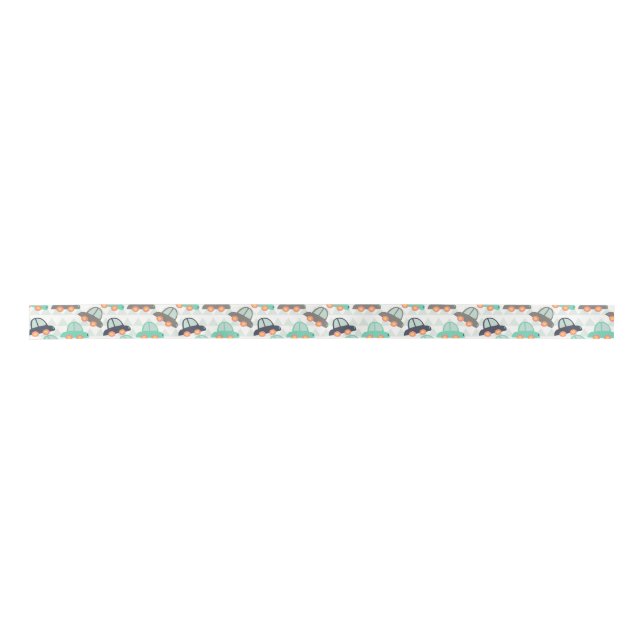 Cars and More Cars Satin Ribbon (Front)