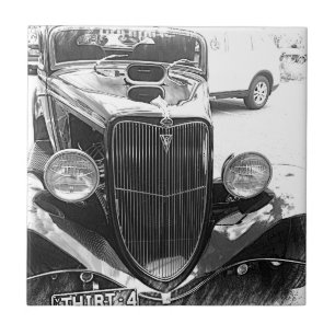 cars ceramic tile