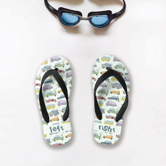 Cars Doodle Kid's Thongs