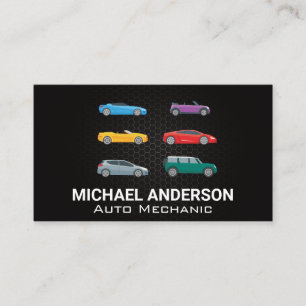 Cars Logo   Auto Services Business Card