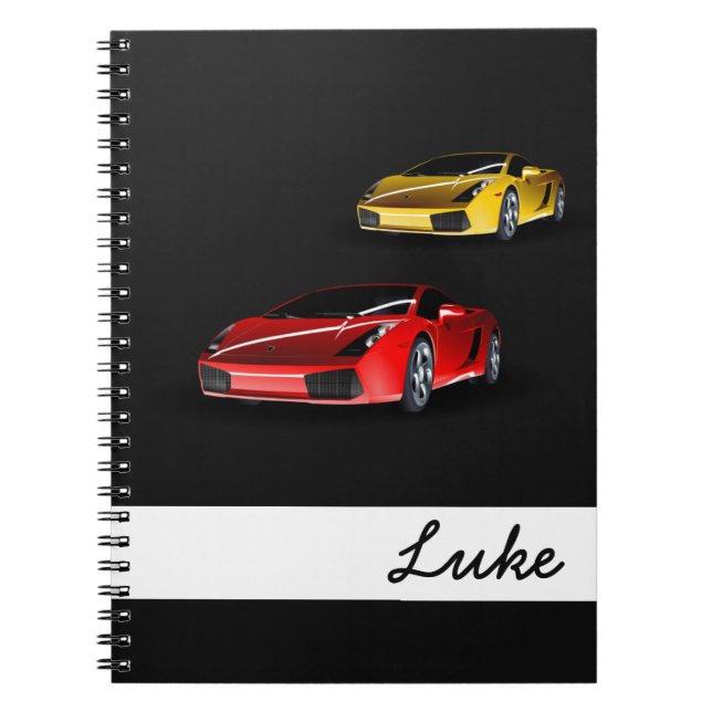 Cars Notebook (Front)