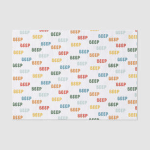 Cars Pattern kids Tissue Paper
