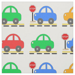Cars Vehicle Automobile Travel Fabric