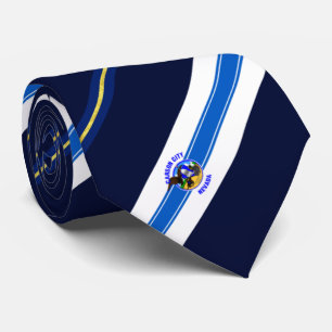 Carson City (Nevada) city flag Neck Tie