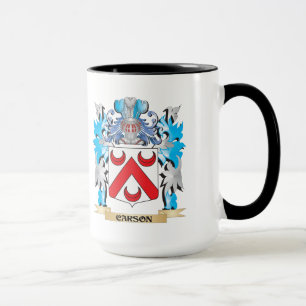 Carson Coat of Arms - Family Crest Mug