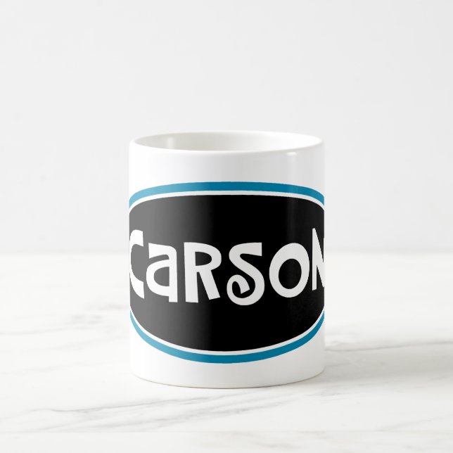 "CARSON" Coffee Mug (Center)