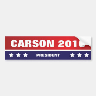 Carson for President 2016 Bumper Sticker