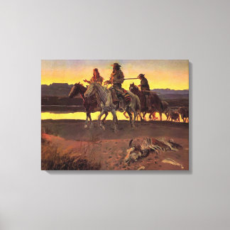 Carson's Men Canvas Print