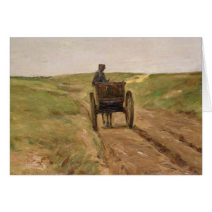 Cart in Katwijk, 1889