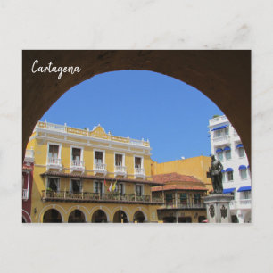 cartagena arch postcard