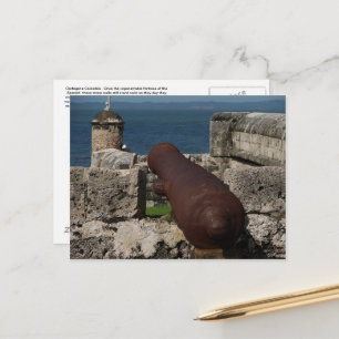 Cartagena Colombia Post Card