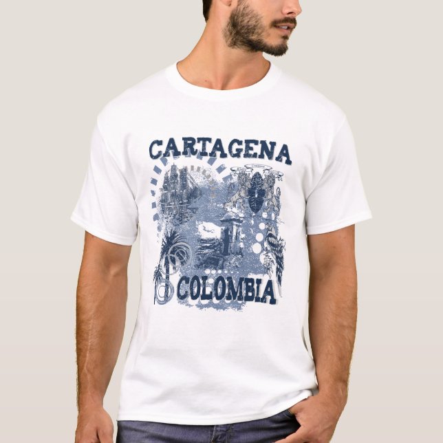 Cartagena, Colombia T-Shirt (Front)