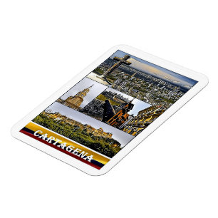 Cartagena - Mosaic - Colombia Magnet
