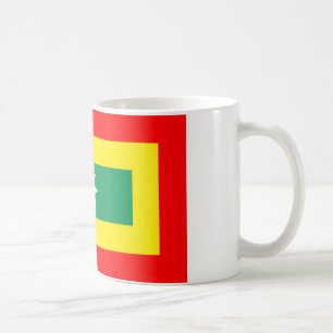 Cartagena region flag colombia coffee mug
