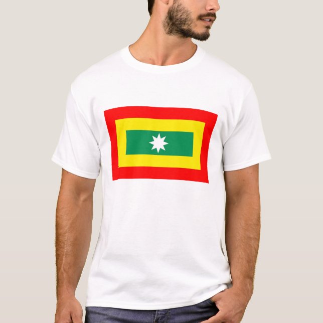 Cartagena region flag colombia T-Shirt (Front)