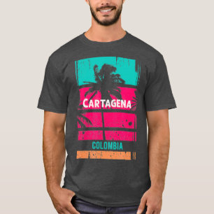 Cartagena Souvenir  Colombia Reminder T-Shirt