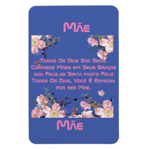 cartão comemorativo dias das mães magnet