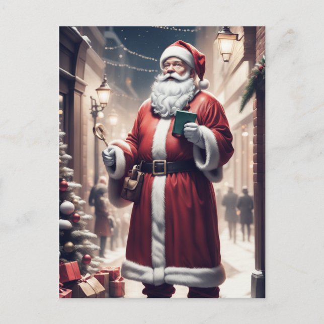 Cartão Postal De Festividades Merry Moments: Your Holiday Postcard (Front)