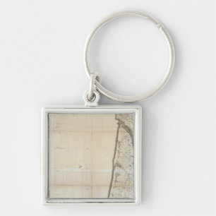 Carte de la France SO Key Ring