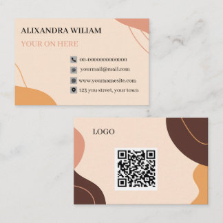 Carte de visite business card