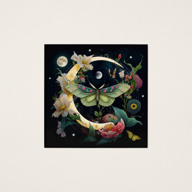 CARTE DE VISITE - PAPILLON DE NUIT (Front)