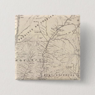 Carte, Entre Rios, Santa Fe, Soundtrack 15 Cm Square Badge