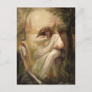 Carte illusion Visage 3 Postcard