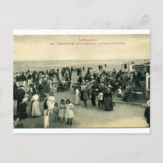 carte postale ancienne "Canet plage 66 France" Postcard
