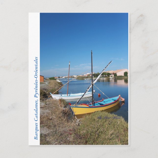Carte postale Barques Catalanes Postcard (Front)