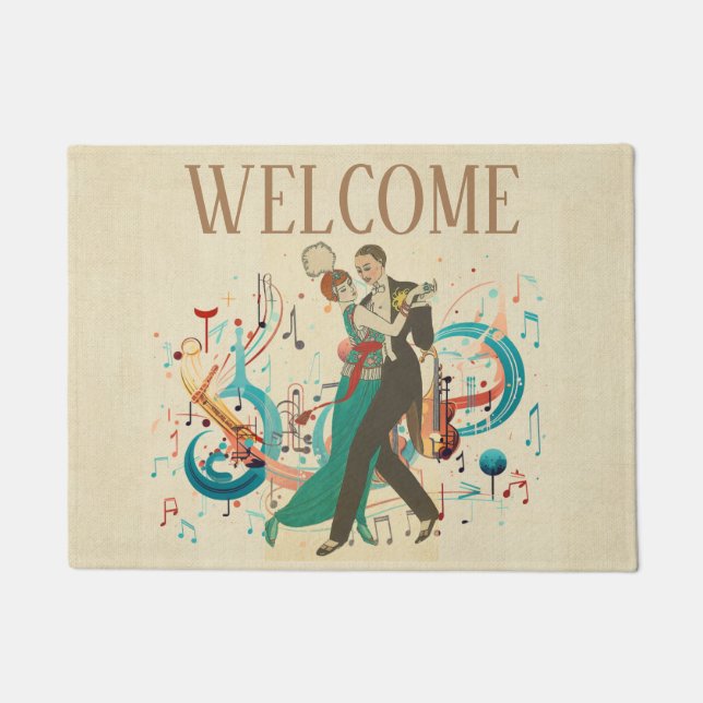 Carte Postale Doormat (Front)