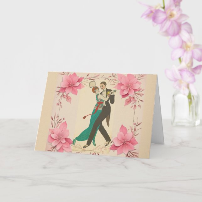 Carte Postale Greeting Card (Orchid)