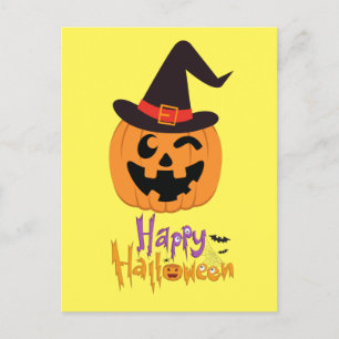 Carte Postale Happy Halloween !!! Postcard