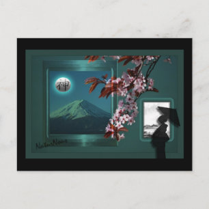 carte postale japonaise postcard