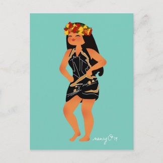 Carte postale Jeanne's Pareu Holiday Postcard