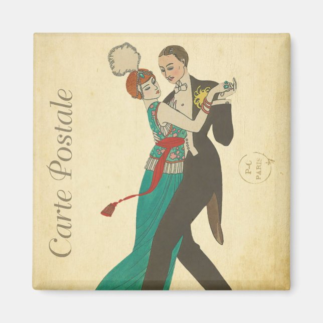 Carte Postale Magnet (Front)