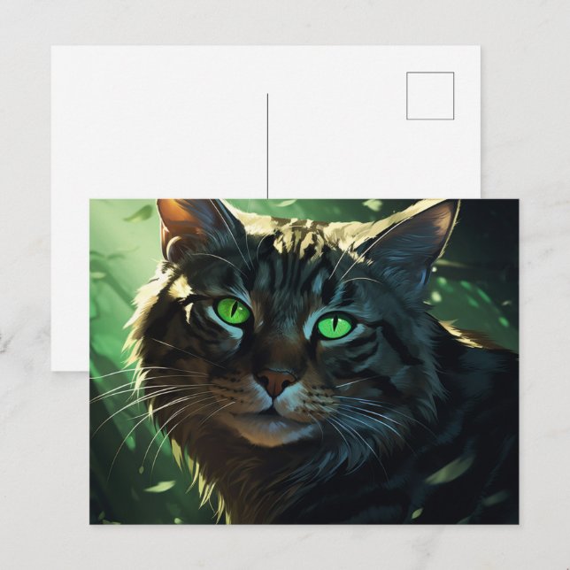 Carte postale Nocturnal Hunters Postcard (Front/Back)