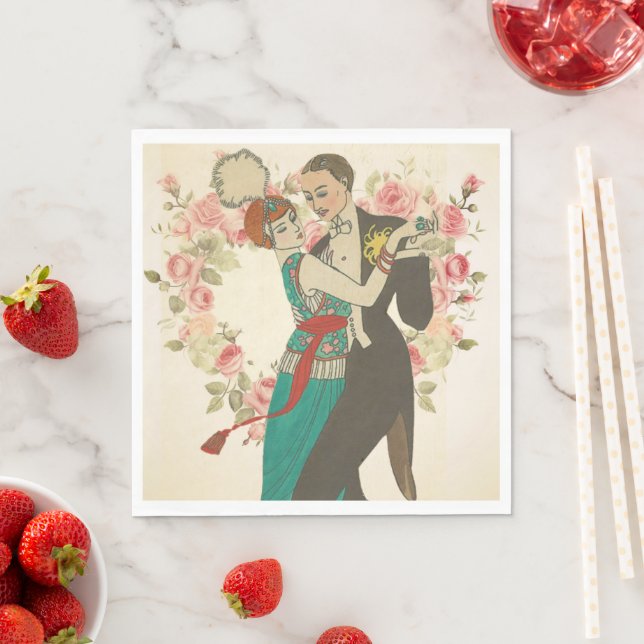 Carte Postale Paper Napkin (Insitu)