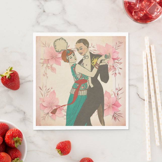 Carte Postale Paper Napkin (Insitu)