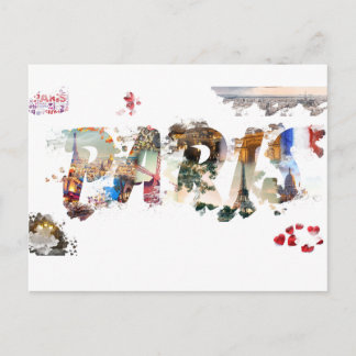 Carte Postale PARIS Postcard