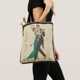 Carte Postale Tote Bag