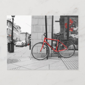 Carte postale vélo postcard