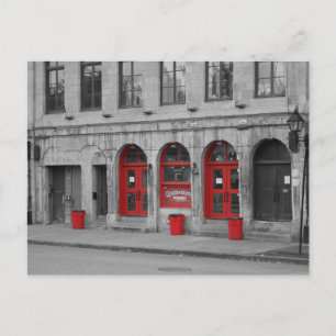 Carte postale Vitrine, Vieux Port de Montréal Postcard