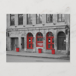 Carte postale Vitrine, Vieux Port de Montréal Postcard