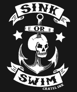Sink Or Swim Tattoo T Shirts Shirt Designs Zazzle Com Au
