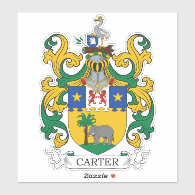 Carter Coat of Arms (Sheet)