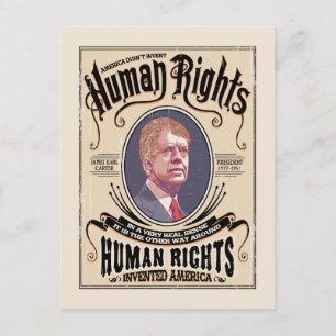 Carter - Human Rights Postcard